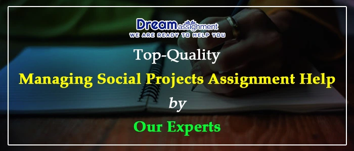 managing social projects assignment help